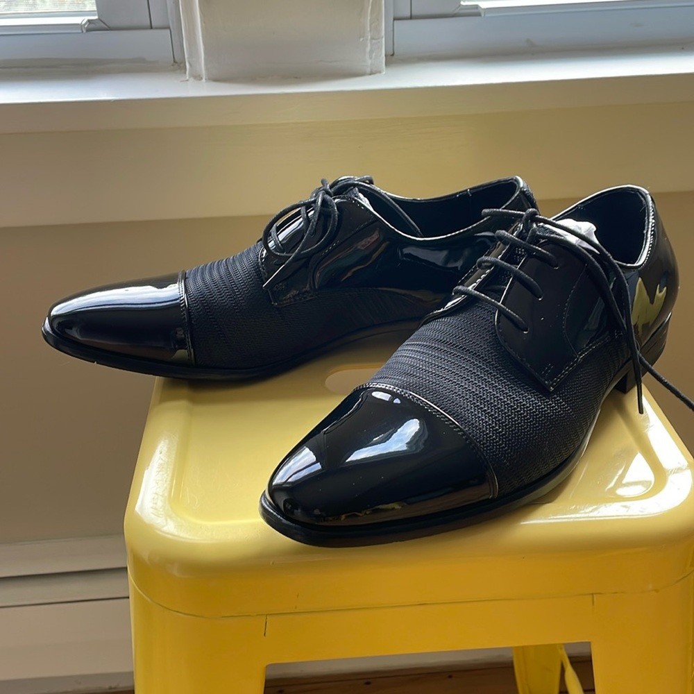 Men’s warehouse Stacy Adam’s tuxedo shoe